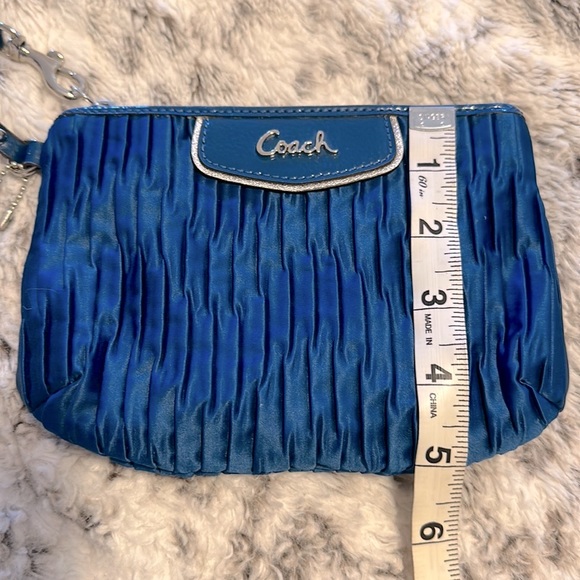 Coach Satin Ruched Wristlet - Picture 8 of 9